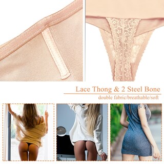 Foto 5 | Foto 5 | Tanga Shapewear Werena Tummy Control Para Mujer Color Beige Talla L - Venta Internacional.