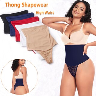 Foto 2 | Foto 2 | Tanga Shapewear Werena Tummy Control Talle Alto Azul Talla L - Venta Internacional.