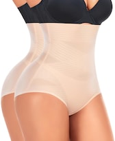Bragas Shapewear Werena Tummy Control Cintura Alta Color Beige S - Venta Internacional.