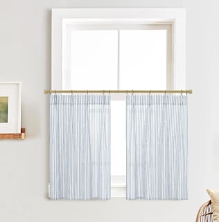 Foto 7 | Foto 7 | Cortinas De Puerta Lino Rosa Dusty Blue Linen  60 X 50 Cm (24 X 20 Pulgadas) - Venta Internacional.