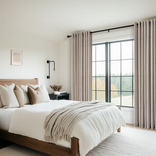 Foto 5 | Foto 5 | Juego De Cortinas Topfinel Extra Largas 274 Cm 2 Paneles Semitransparentes - Venta Internacional.