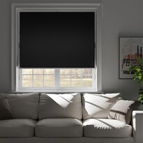 Cortinas Opacas Retráctiles Nighton De 56 X 91 Cm  Color Negro - Venta Internacional.
