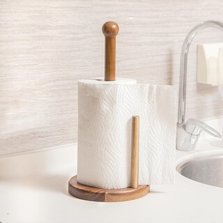 Foto 5 | Foto 5 | Soporte Para Toallas De Papel Chefole Rustic Wood Acacia Kitchen - Venta Internacional.