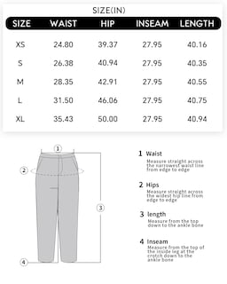 Foto 3 | Foto 3 | Pantalones Funyyzo Holgados Plisados En La Parte Delantera Y Pernera Ancha Blancos Para Mujer - Venta Internacional.
