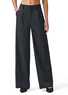 Foto 1 | Foto 1 | Pantalones De Trabajo Willit De Pierna Ancha Y Cintura Alta Para Mujer  Color Azul Marino  Talla M - Venta Internacional.
