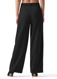 Foto 3 | Foto 3 | Pantalones De Trabajo Willit De Pierna Ancha Y Cintura Alta Para Mujer Color Negro Talla M - Venta Internacional.