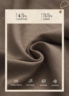 Foto 7 | Foto 7 | Pantalones Cheeryah De Lino Para Mujer Pernera Ancha Estilo Palazzo Deep Khaki S 31 - Venta Internacional.