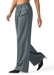 Foto 2 | Foto 2 | Pantalones De Trabajo Willit De Pierna Ancha Y Cintura Alta Para Mujer Color Gris Tinta S - Venta Internacional.