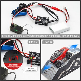 Foto 4 | Foto 4 | Motor Ouprc 2204 2400 Kv Sin Escobillas Outrunner Con 30 A Esc Scx24 - Venta Internacional.