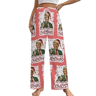 Foto 1 | Foto 1 | Pantalones De Pijama Hongbizi Trump Comfy Lounge Para Mujer - Venta Internacional.
