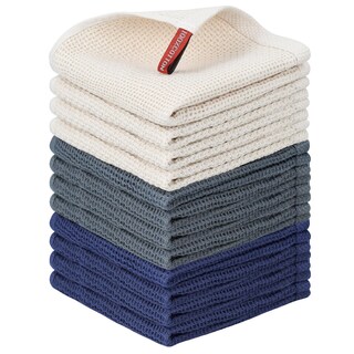 Foto 1 | Foto 1 | Paquete De 12 Paños De Cocina Nialnant 100% Algodón 30 X 30 Cm - Venta Internacional.