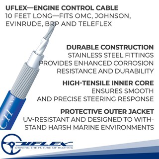 Foto 2 | Foto 2 | Cable De Control Del Motor De La Serie Uflex Mach™ De Alta Eficiencia - Venta Internacional.