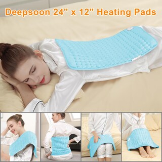 Foto 2 | Foto 2 | Almohadilla Térmica Deepsoon Electric Para Espalda Abdomen Hombros Y Rodillas - Venta Internacional.