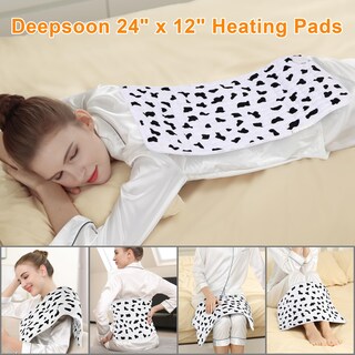 Foto 2 | Foto 2 | Almohadilla Térmica Deepsoon Electric Para Espalda Cuello Y Abdomen 30 X 60 Cm - Venta Internacional.