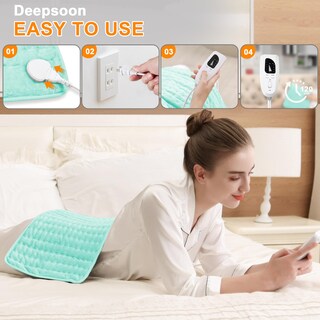 Foto 5 | Foto 5 | Almohadilla Térmica Deepsoon Electric Para Espalda Cuello Y Abdomen - Venta Internacional.