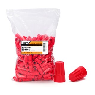 Foto 1 | Foto 1 | Conector De Tuerca Y Cable Ymyp 300pcs Awg 18-8 Con Aislamiento Rojo - Venta Internacional.