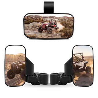 Foto 1 | Foto 1 | Juego De Espejos Utv: Espejo Retrovisor Lateral Y Espejo Central - Venta Internacional.