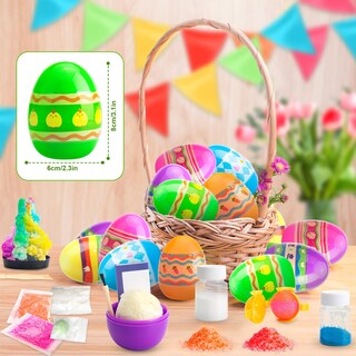 Foto 4 | Foto 4 | Kit De Experimentos Científicos Lubuyild Huevos De Pascua Prellenados Paquete De 6 - Venta Internacional.