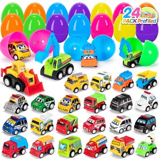 Foto 1 | Foto 1 | Huevos De Pascua Precargados Sugfut Con Coches Retráctiles 24 Unidades Para Niños - Venta Internacional.