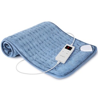 Foto 1 | Foto 1 | Almohadilla Térmica Para Dolor De Espalda Y Calambres Menstruales Con Temporizador De Color Azul Claro - Venta Internacional.