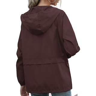 Foto 3 | Foto 3 | Chubasquero Pension Impermeable Y Ligero Color Café Para Mujer - Venta Internacional.