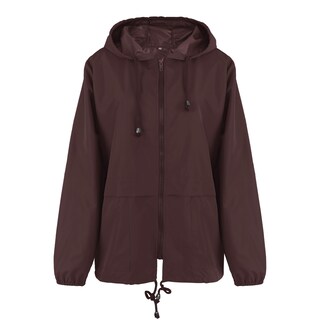 Foto 4 | Foto 4 | Chubasquero Pension Impermeable Y Ligero Color Café Para Mujer - Venta Internacional.