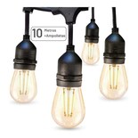 Guirnalda Current Impermeable Extensible 10 M Con 10 Bombillas - Venta Internacional.