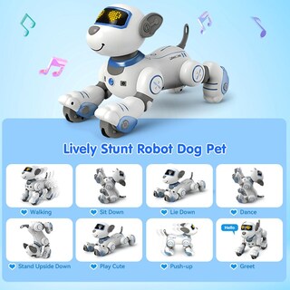 Foto 2 | Foto 2 | Mando A Distancia Robot Dog Vatos Touch & Follow Con 17 Funciones - Venta Internacional.