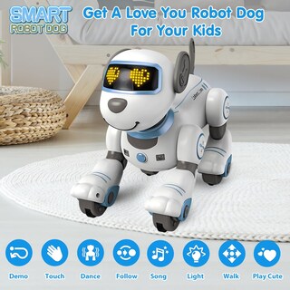 Foto 6 | Foto 6 | Mando A Distancia Robot Dog Vatos Touch & Follow Con 17 Funciones - Venta Internacional.
