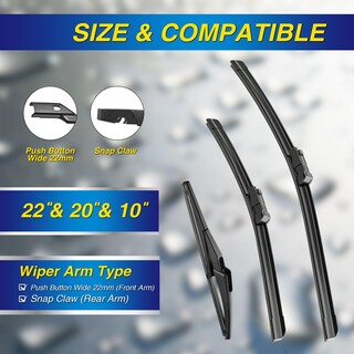 Foto 2 | Foto 2 | Limpiaparabrisas 5 Plus De Repuesto Para Jeep Renegade - Venta Internacional.