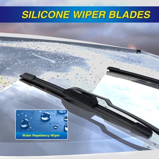 Foto 3 | Foto 3 | Juego De 3 Piezas De Repuesto De Silicona Para Limpiaparabrisas 5 Plus - Venta Internacional.