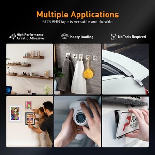 Foto 3 | Foto 3 | Cinta De Montaje Ndcadhesive 5925 Vhb Foam 3/4 X 5 5 M (paquete De 2) - Venta Internacional.