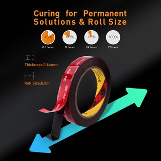 Foto 6 | Foto 6 | Cinta De Montaje Ndcadhesive 5925 Vhb Foam 3/4 X 5 5 M (paquete De 2) - Venta Internacional.