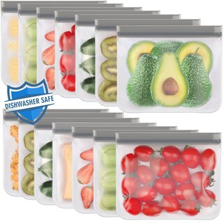 Foto 1 | Foto 1 | Bolsas Reutilizables Para Sándwiches Lerine Paquete De 14 Unidades Aptas Para Lavavajillas - Venta Internacional.