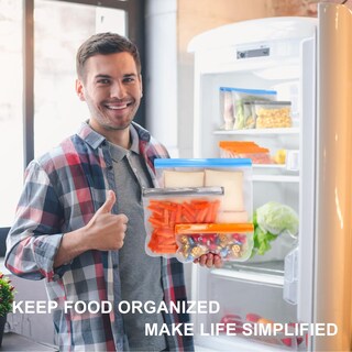 Foto 4 | Foto 4 | Bolsas Reutilizables Para Sándwiches Lerine Paquete De 14 Unidades Aptas Para Lavavajillas - Venta Internacional.