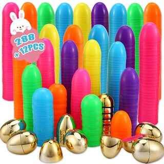 Foto 1 | Foto 1 | Huevos De Pascua Abakuku 300 Unidades Varios Colores Plástico - Venta Internacional.
