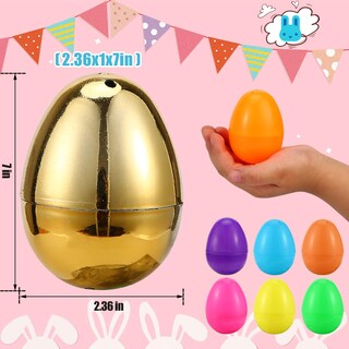 Foto 5 | Foto 5 | Huevos De Pascua Abakuku 300 Unidades Varios Colores Plástico - Venta Internacional.