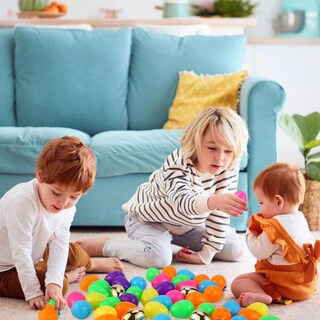 Foto 6 | Foto 6 | Huevos De Pascua Abakuku 300 Unidades Varios Colores Plástico - Venta Internacional.
