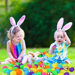 Foto 7 | Foto 7 | Huevos De Pascua Abakuku 300 Unidades Varios Colores Plástico - Venta Internacional.