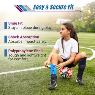 Foto 4 | Foto 4 | Espinilleras De Fútbol Vizari Frost Ligeras Para Adultos Y Niños - Venta Internacional.