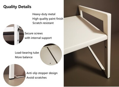 Foto 2 | Foto 2 | Armario Organizador Extensible Con Estantes Urhomey Plus Color Blanco - Venta Internacional.