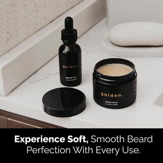 Foto 3 | Foto 3 | Paquete De Aceite Y Bálsamo Para Barba Golden Grooming Co. ¡hombres! - Venta Internacional.