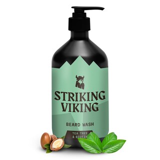 Foto 1 | Foto 1 | Champú Para Barba Striking Viking Limpieza Profunda 500 Ml Árbol De Té - Venta Internacional.