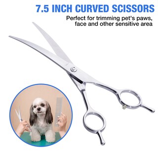 Foto 6 | Foto 6 | Tijeras De Peluquería Canina Cadaby Professional 5 En 1 Color Plateado - Venta Internacional.