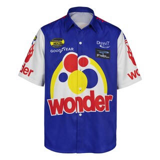Foto 1 | Foto 1 | Camisa Gishkeyay Ricky Bobby Talladega Nights Wonder Bread Azul - Venta Internacional.