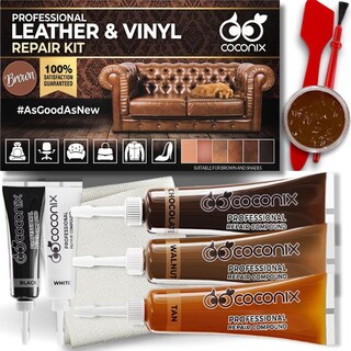 Foto 1 | Foto 1 | Kit De Reparación Para El Cuidado Del Cuero Coconix Pro Brown Leather & Vinyl - Venta Internacional.