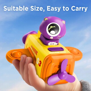 Foto 5 | Foto 5 | Toy Car Iplay Ilearn Press To Go Airplane Race Durante 1 A 3 Años - Venta Internacional.