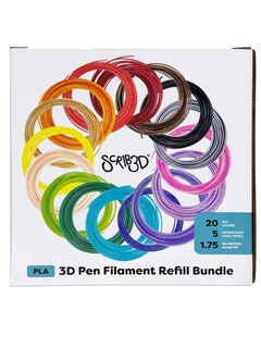 Foto 2 | Foto 2 | Recambios De Filamento Para Bolígrafo 3d Scrib3d 20 Colores 5 M Pla 1 75 Mm - Venta Internacional.