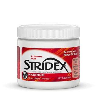 Foto 2 | Foto 2 | Almohadillas Medicinales Stridex Strength Maximum 55 Unidades Paquete X2 - Venta Internacional.