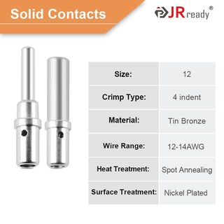 Foto 3 | Foto 3 | Kit De Conectores Jrready St6138 Dtp De 2 Pines Resistente Al Agua 12 A 14 Awg - Venta Internacional.